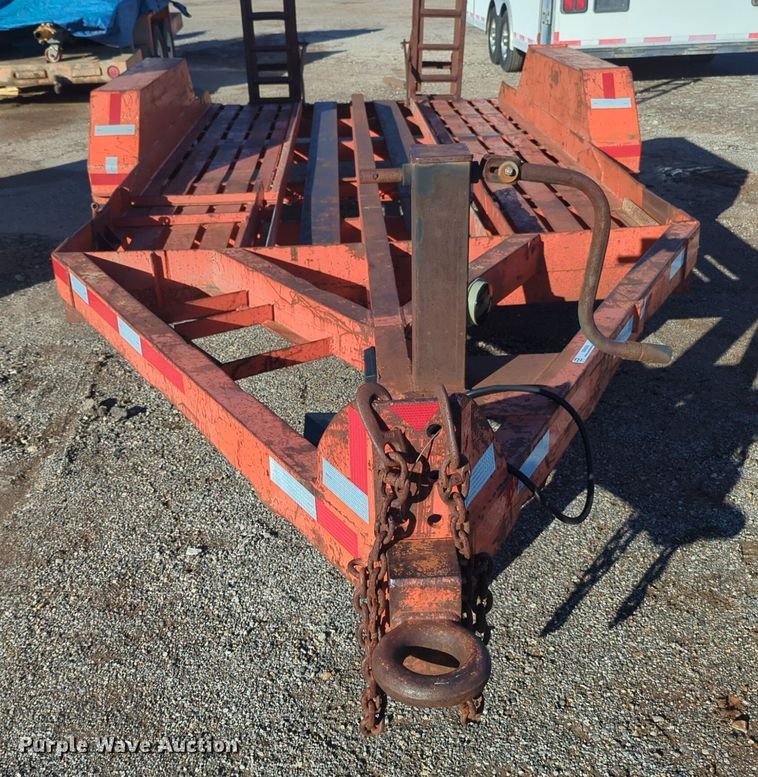 image for item OD9250 Shop built equipment trailer