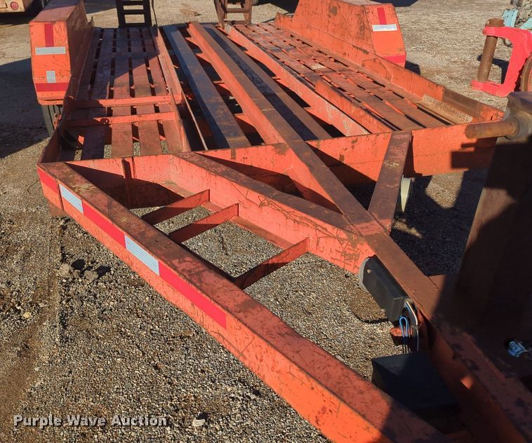 image for item OD9250 Shop built equipment trailer