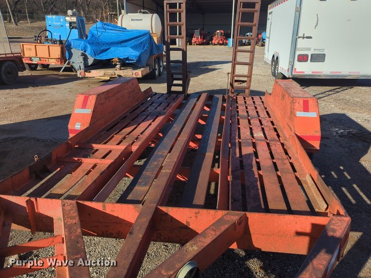 image for item OD9250 Shop built equipment trailer