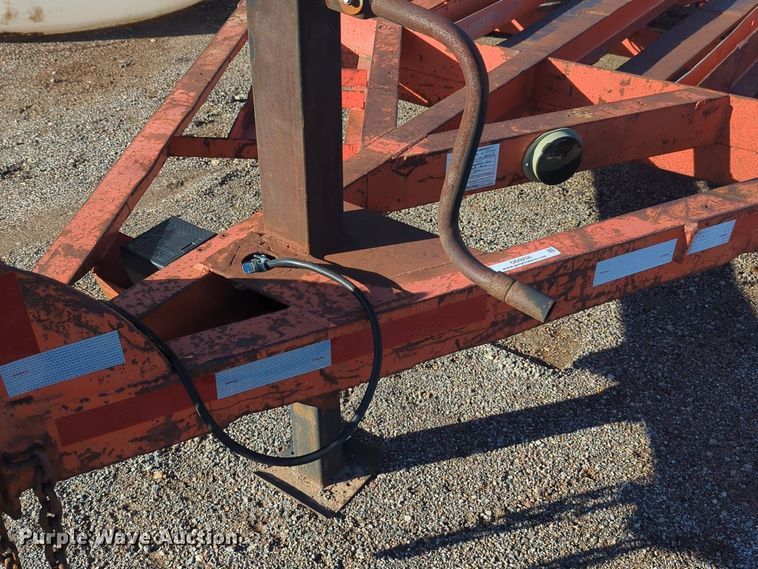 image for item OD9250 Shop built equipment trailer