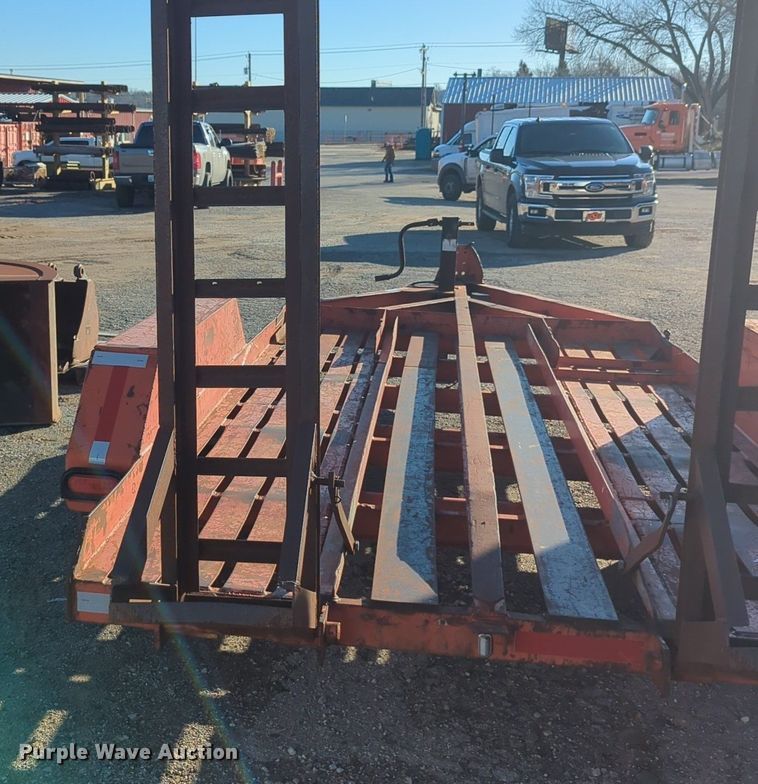 image for item OD9250 Shop built equipment trailer