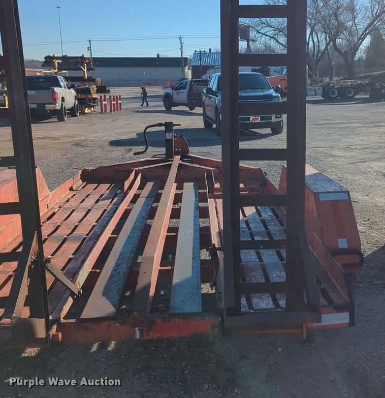 image for item OD9250 Shop built equipment trailer