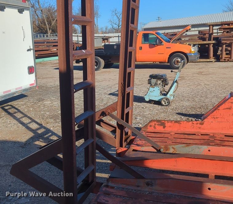 image for item OD9250 Shop built equipment trailer