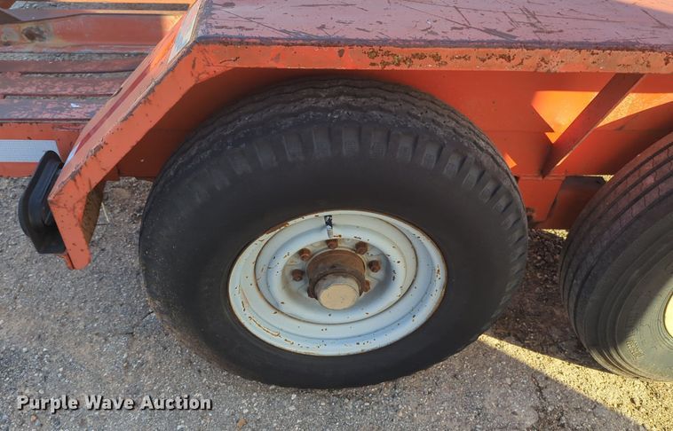 image for item OD9250 Shop built equipment trailer