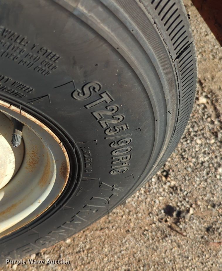 image for item OD9250 Shop built equipment trailer