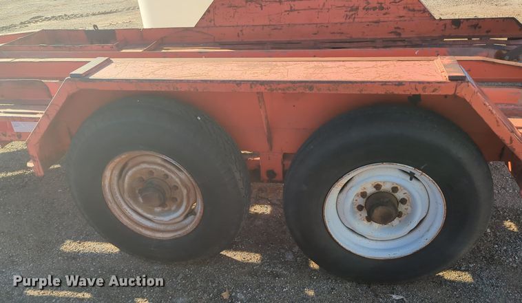 image for item OD9250 Shop built equipment trailer