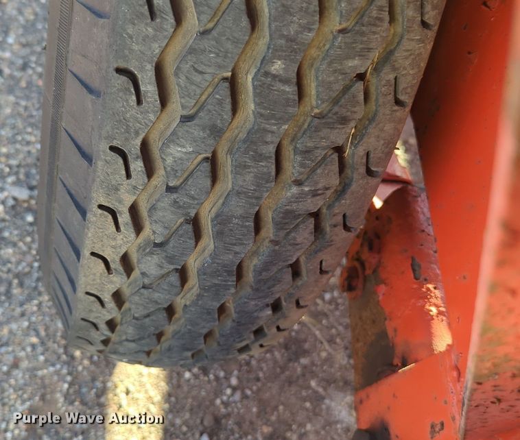 image for item OD9250 Shop built equipment trailer