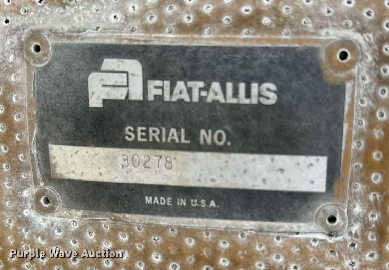 image for item OJ9431 1979 Fiat-Allis 31 dozer