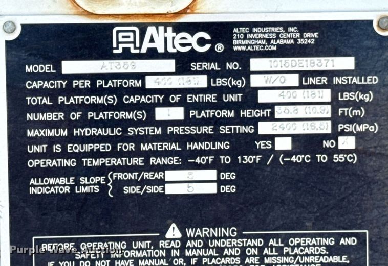 image for item OJ9481 2016 Ford F550 Super Duty     bucket truck