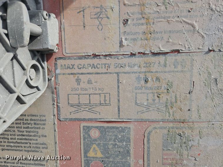 image for item OJ9730 2007 JLG 1930ES scissor lift