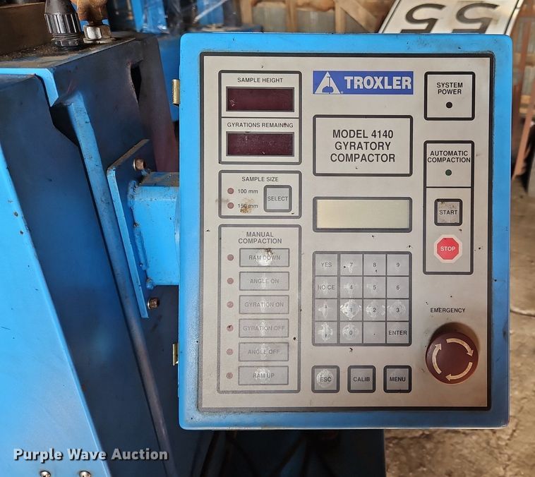 image for item OJ9735 Troxler 4140 gyratory compactor