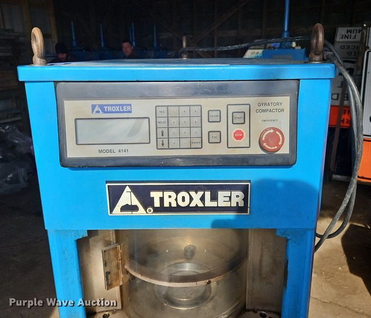 image for item OJ9736 Troxler 4141 gyratory compactor