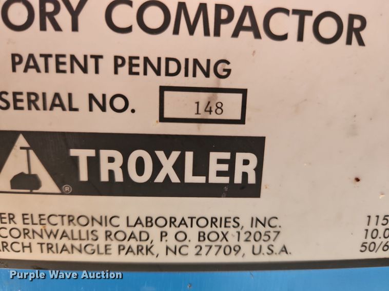 image for item OJ9737 Troxler 4141 gyratory compactor