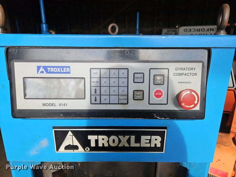 image for item OJ9738 2001 Troxler 4141 gyratory compactor