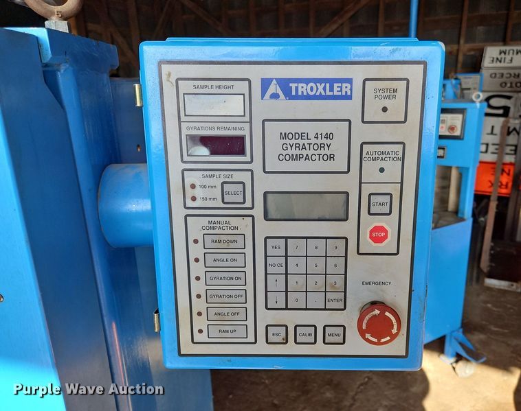 image for item OJ9740 Troxler 4140 gyratory compactor