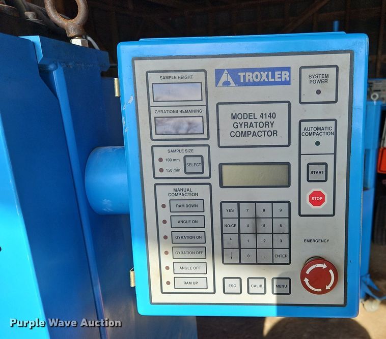 image for item OJ9741 Troxler  4140 gyratory compactor