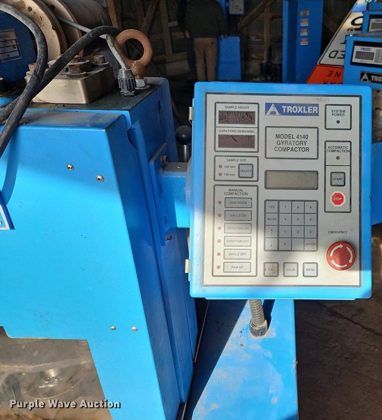 image for item OJ9742 Troxler 4140 gyratory compactor