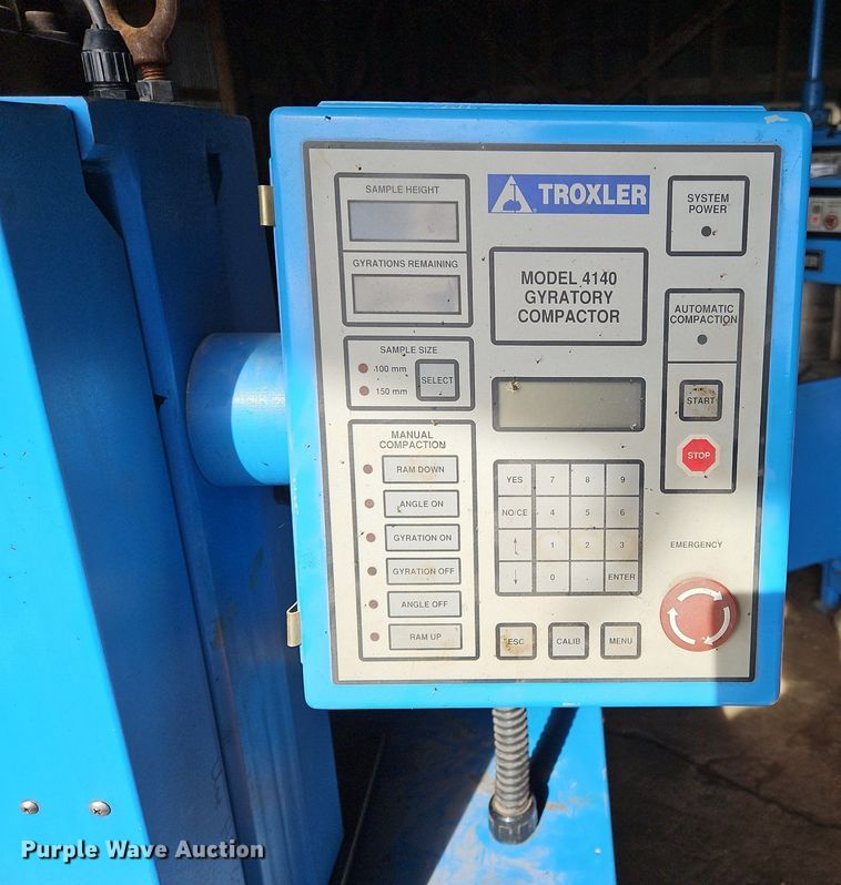 image for item OJ9743 Troxler  4140 gyratory compactor
