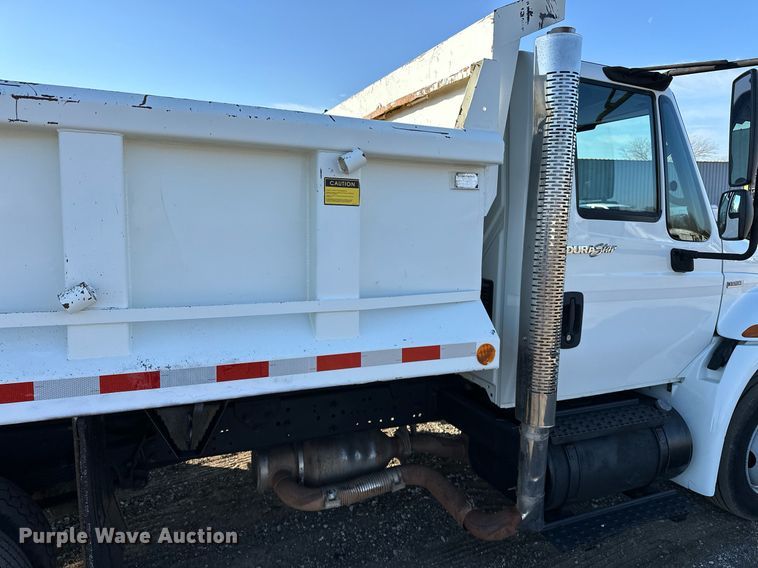 image for item OM9786 2008 International  4300M7 SBA dump truck