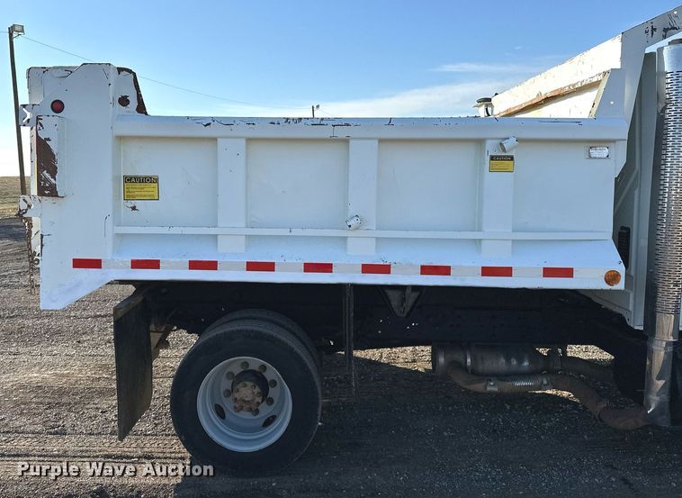 image for item OM9786 2008 International  4300M7 SBA dump truck