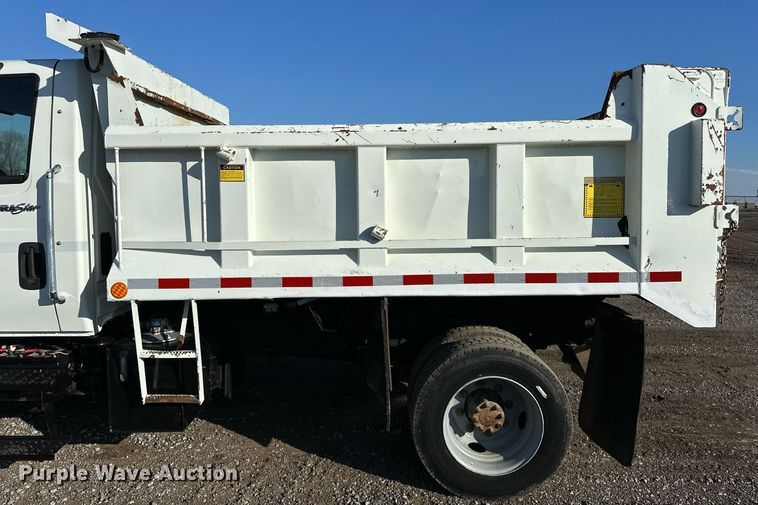 image for item OM9786 2008 International  4300M7 SBA dump truck