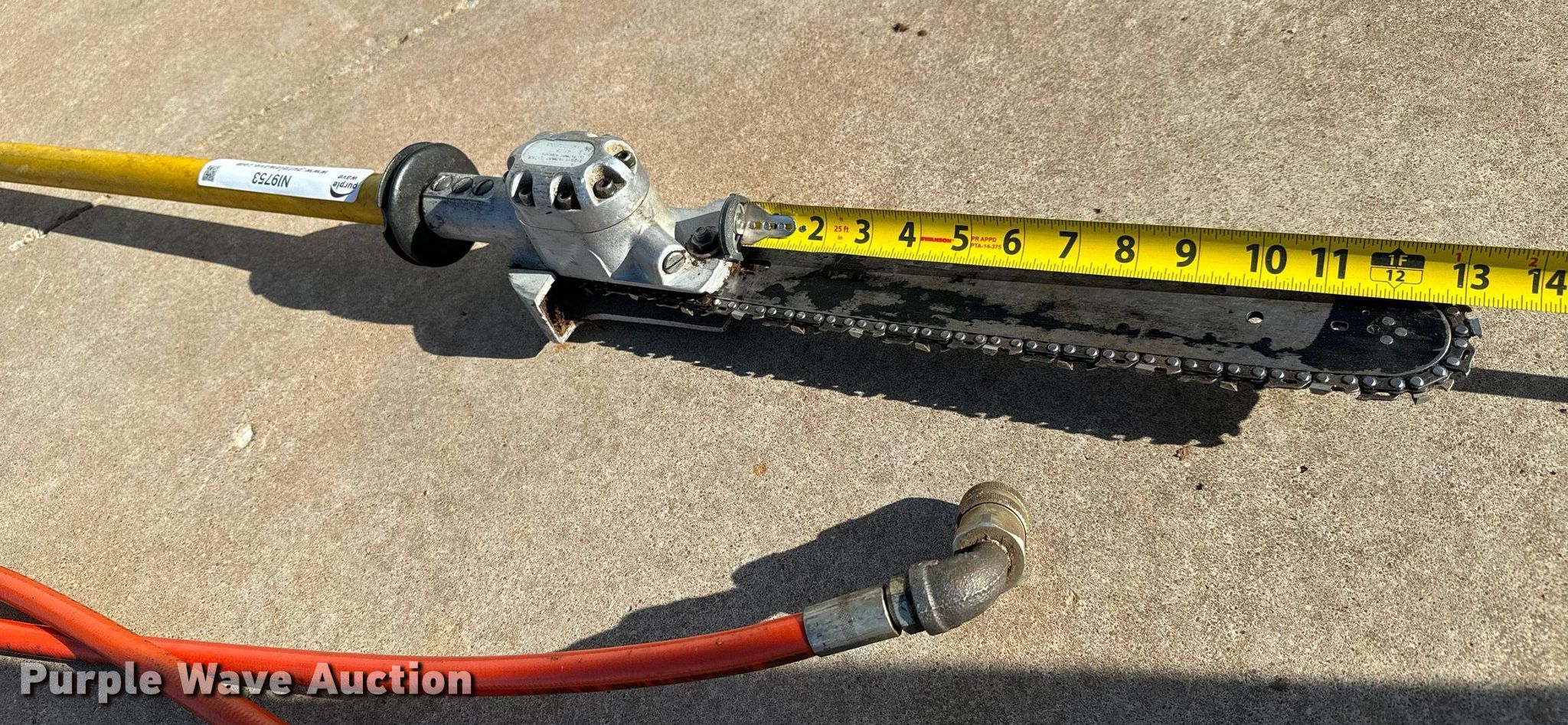 Greenlee Fairmont hydraulic pole saw in Norwich, KS Item NI9753 for