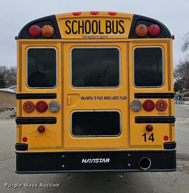 image for item DK0547 2014 IC Corporation PB10500 school bus