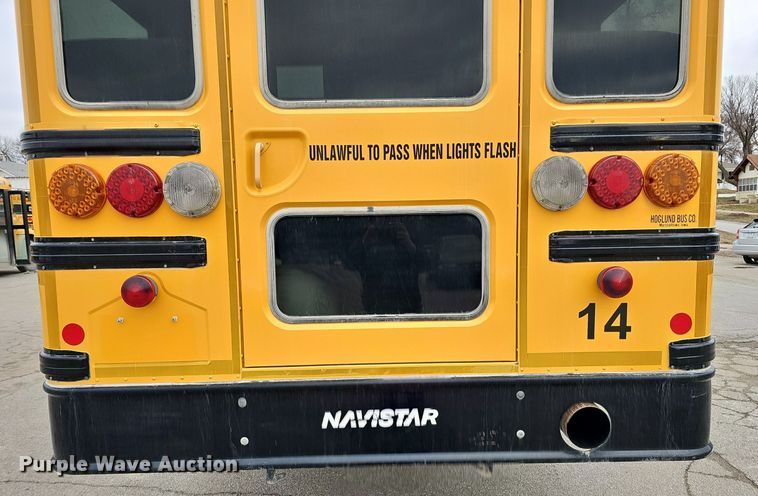 image for item DK0547 2014 IC Corporation PB10500 school bus
