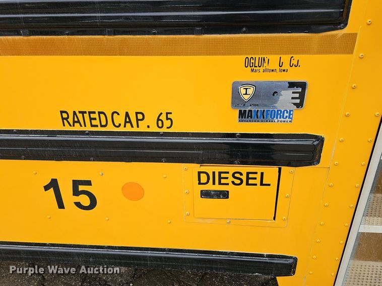 image for item DK0549 2014 IC Corporation PB10500 school bus