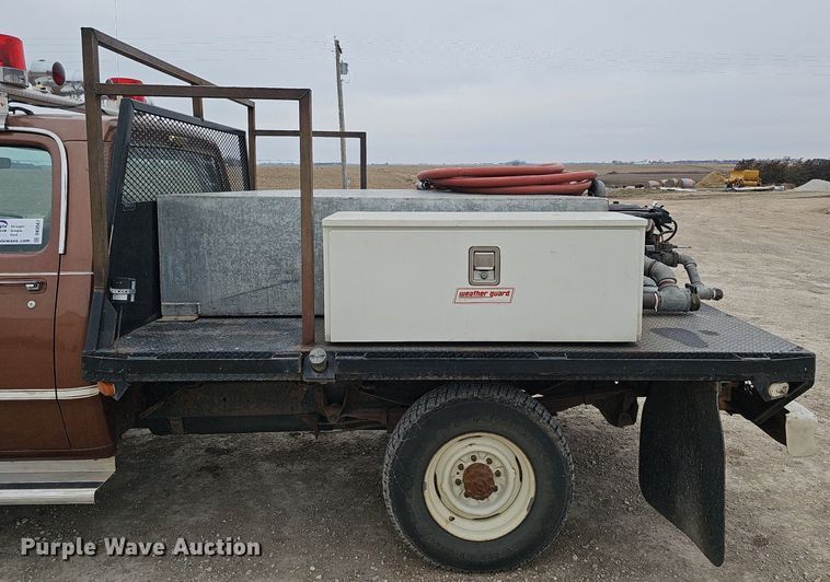 image for item DK0567 1984 Dodge W-350 brush fire truck