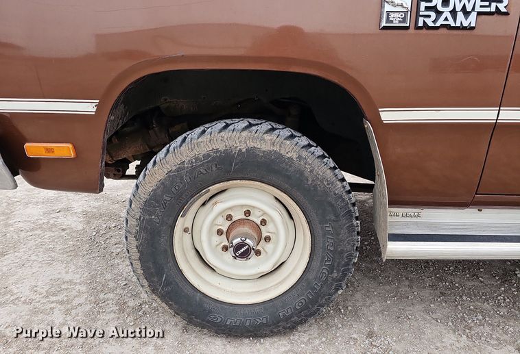 image for item DK0567 1984 Dodge W-350 brush fire truck