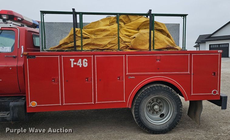 image for item DK0568 1980 Chevrolet 70 fire truck