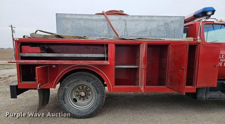 image for item DK0568 1980 Chevrolet 70 fire truck