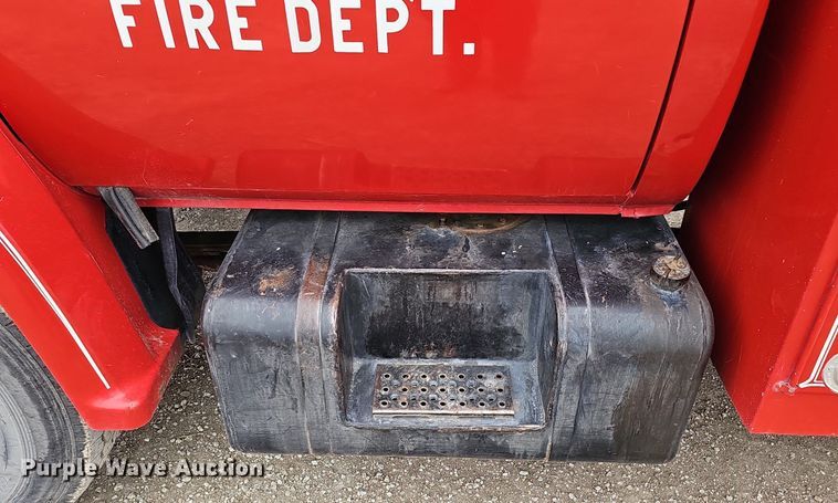 image for item DK0568 1980 Chevrolet 70 fire truck