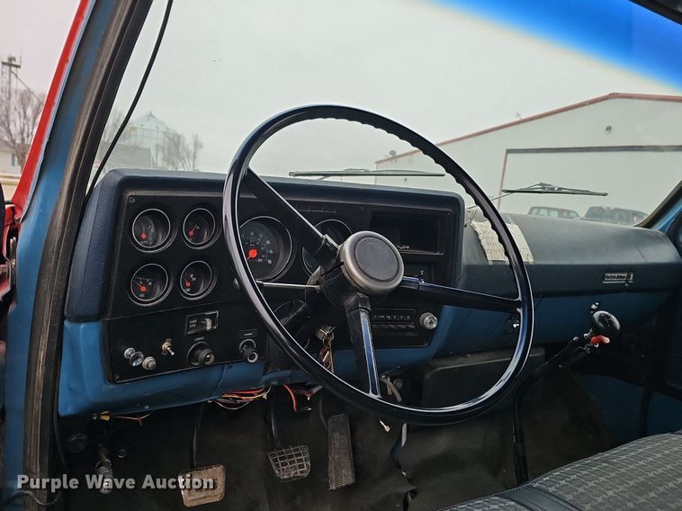 image for item DK0568 1980 Chevrolet 70 fire truck