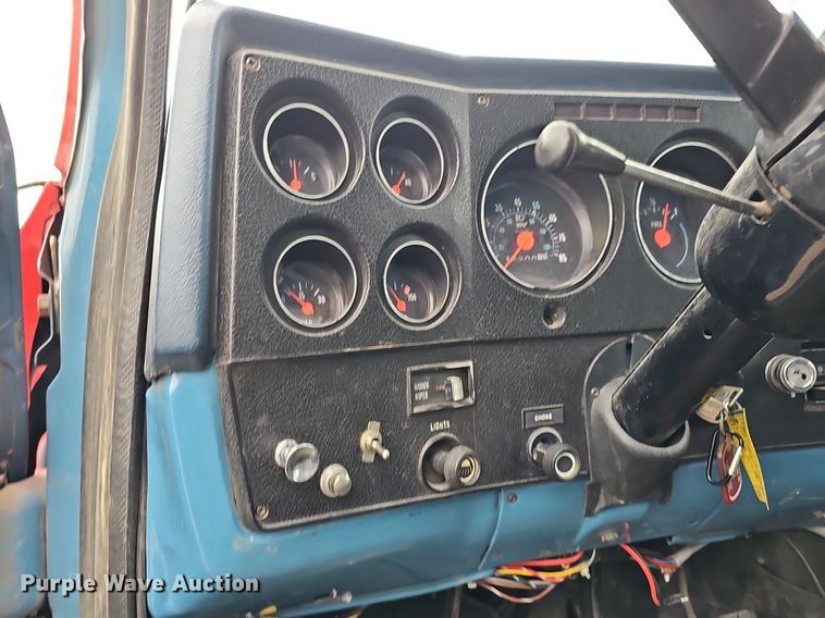 image for item DK0568 1980 Chevrolet 70 fire truck