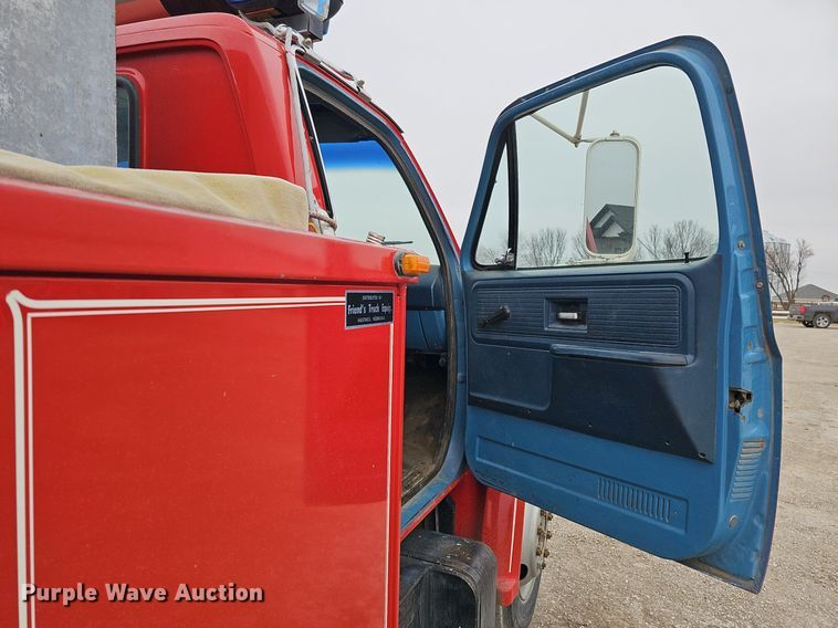 image for item DK0568 1980 Chevrolet 70 fire truck