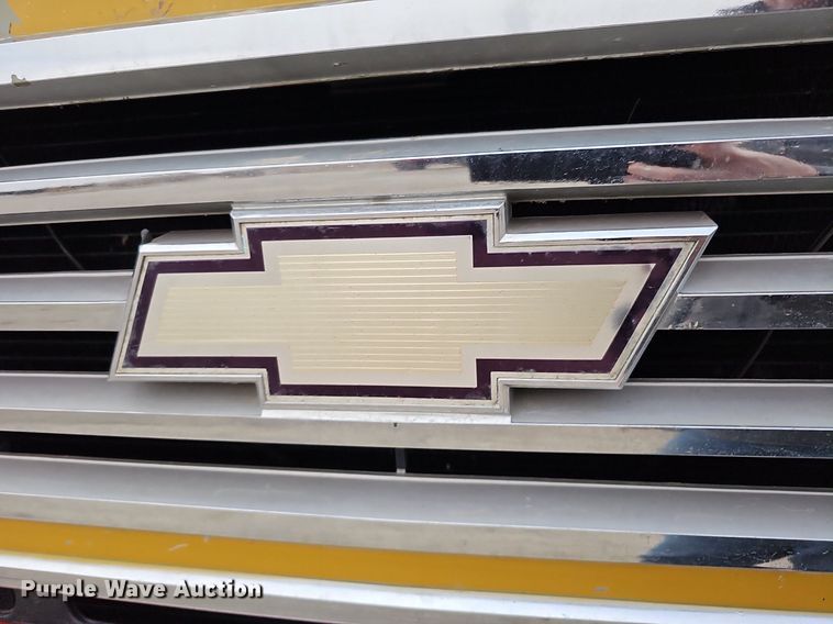 image for item DK0568 1980 Chevrolet 70 fire truck