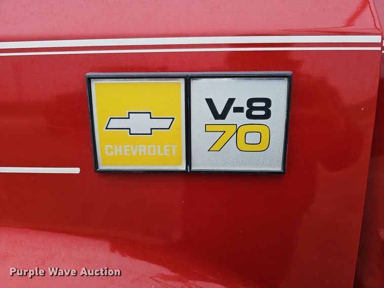 image for item DK0568 1980 Chevrolet 70 fire truck