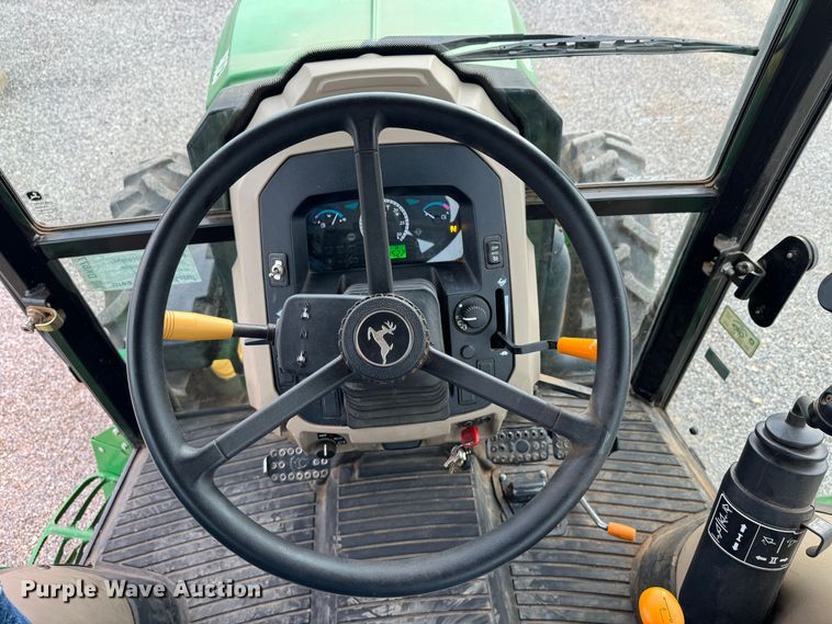image for item DK6775 2015 John Deere 5075E MFWD tractor