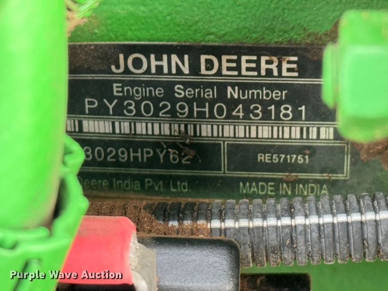 image for item DK6775 2015 John Deere 5075E MFWD tractor
