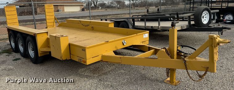 image for item DK6777 1991 Metal Fabricating Co. equipment trailer