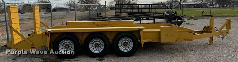 image for item DK6777 1991 Metal Fabricating Co. equipment trailer