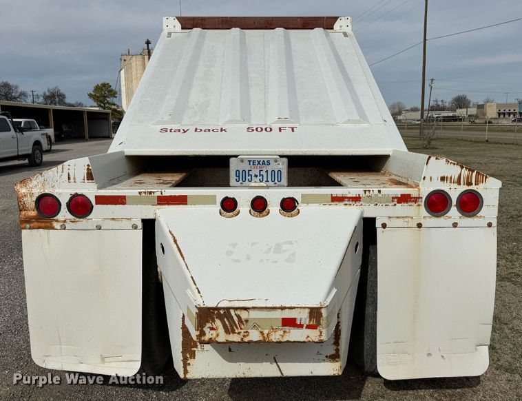 image for item DK6779 2007 Manac SBD-240 bottom dump trailer