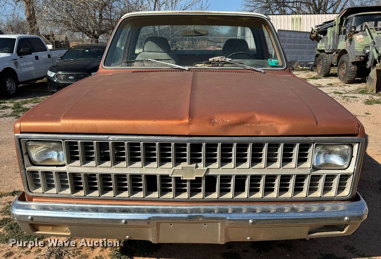 image for item DK6784 1981 Chevrolet C10 pickup truck