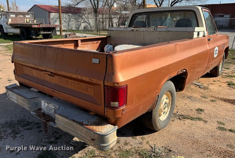 image for item DK6784 1981 Chevrolet C10 pickup truck
