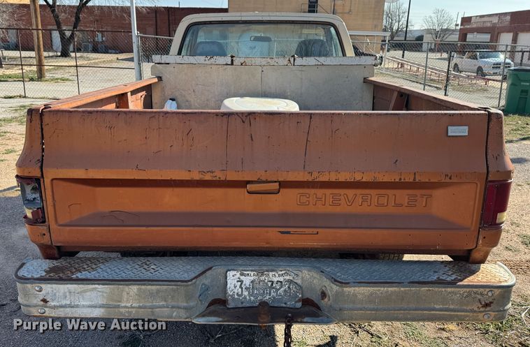 image for item DK6784 1981 Chevrolet C10 pickup truck