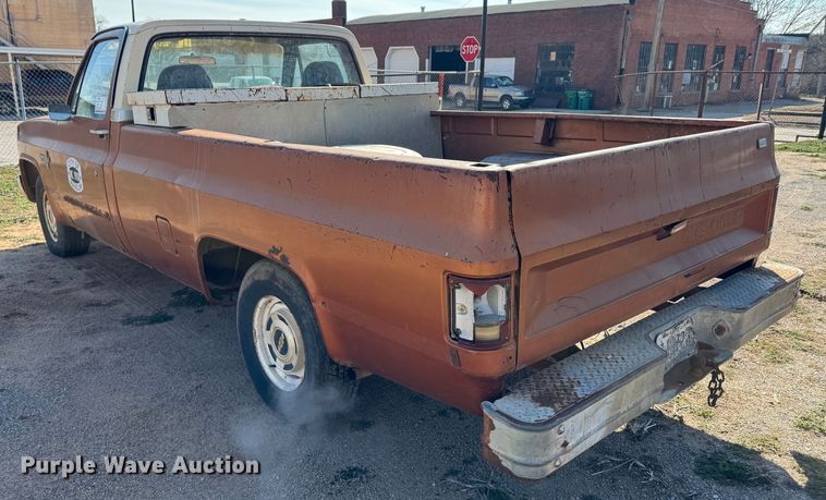 image for item DK6784 1981 Chevrolet C10 pickup truck