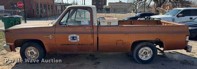 image for item DK6784 1981 Chevrolet C10 pickup truck