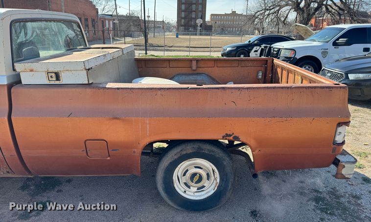 image for item DK6784 1981 Chevrolet C10 pickup truck